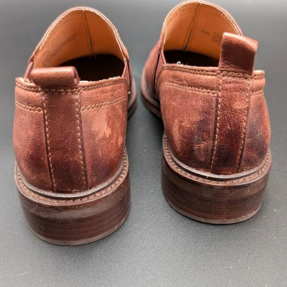 Söfft Shoes Womens 6.5 M Brown Leather Slip On Elastic Side Panels Comfort - Picture 6 of 11